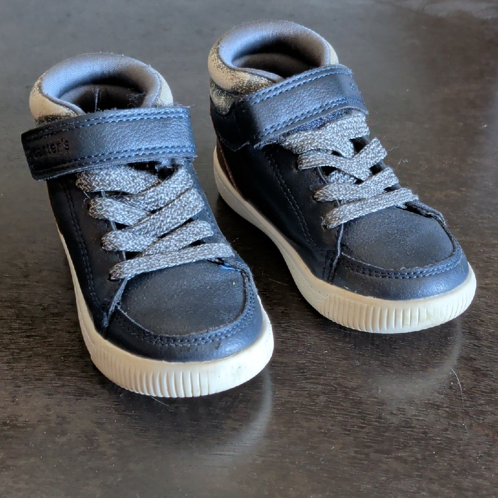 Carter's Navy and Gray Kids Sneakers